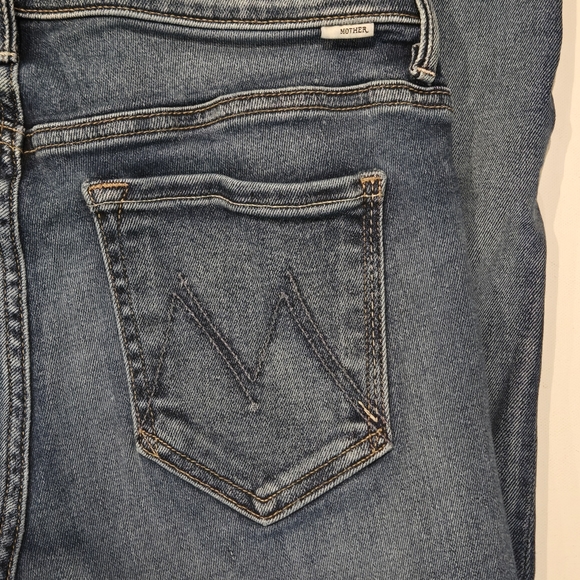 MOTHER The Insider Flood in Playing Rough Wash Women's Size 27 - Picture 14 of 14